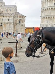 gita carrozza bambini Pisa