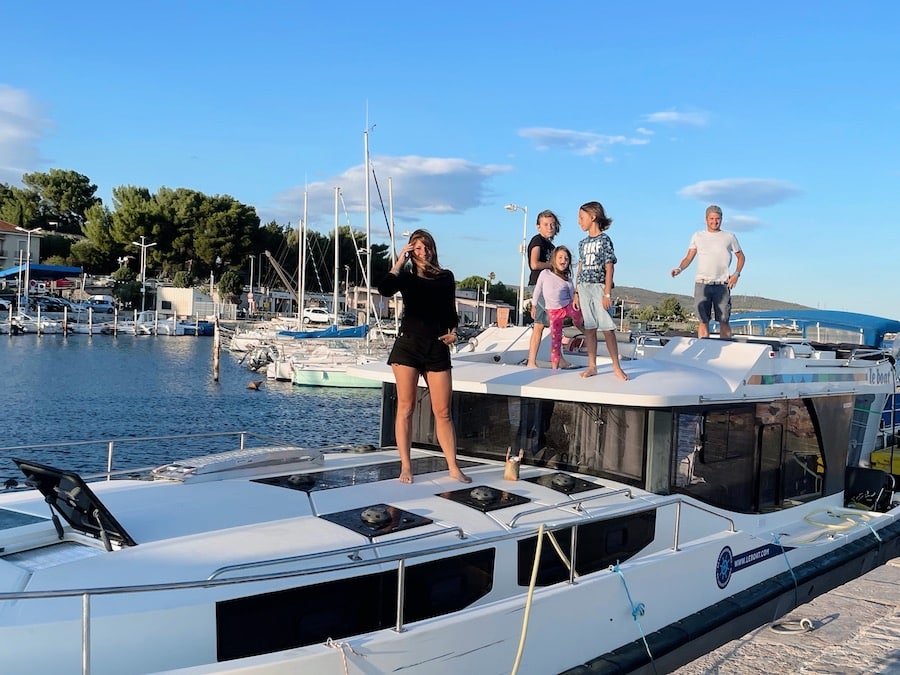 Houseboat: crociera in famiglia nel sud della Francia