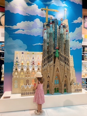 Sagrada Familia Barcellona bambini